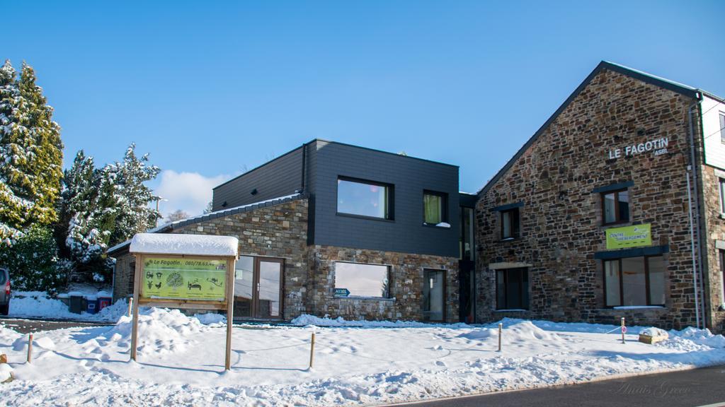 Le Fagotin - Youth Hostel Stoumont Exterior foto